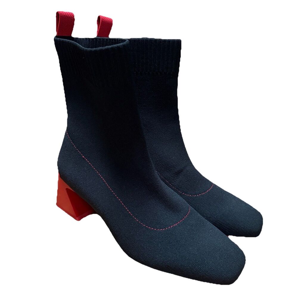 Vivaia Ankle Boots Regina Pro EU 38.5 Square Toe Water Repellent Block Heel